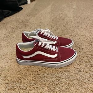 Maroon Vans
